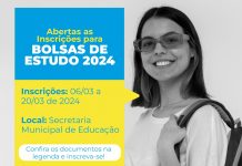 SCS abre inscrições para as Bolsas de Estudo 2024