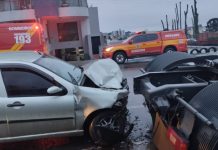 Acidente no centro deixa jovem gravemente ferido