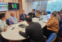 Comitiva de Curitibanos esteve em Brasília em busca de recursos